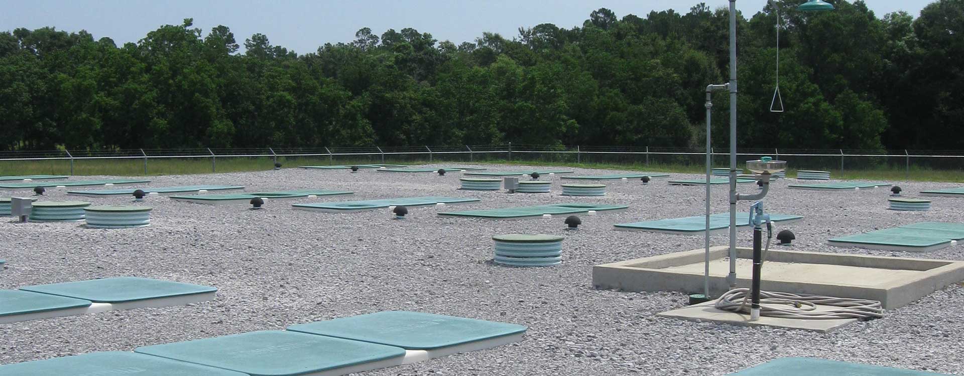 Water treatment plant.